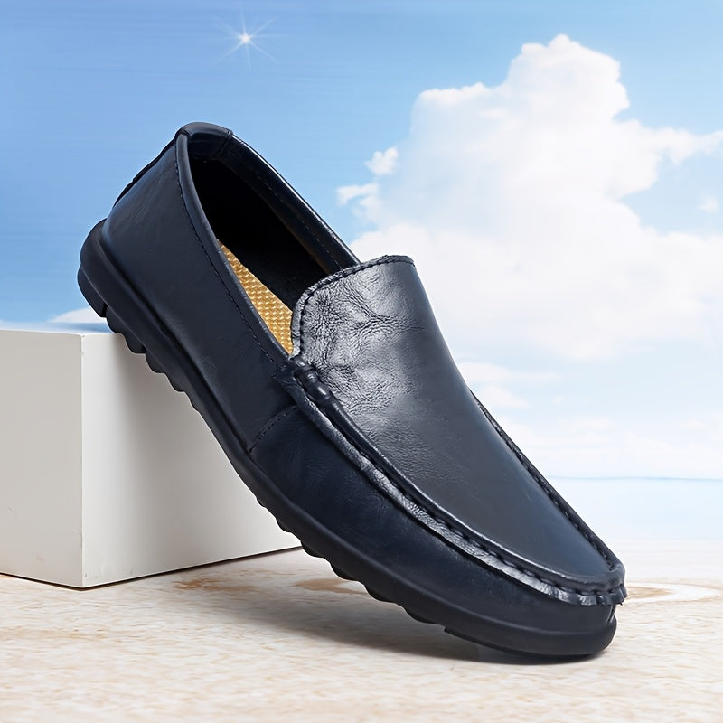 Herren Slip-On Loafer – Klassischer Komfortschuh für Alltag & Freizeit