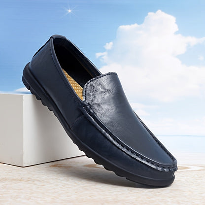 Herren Slip-On Loafer – Klassischer Komfortschuh für Alltag & Freizeit