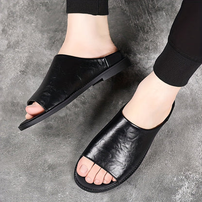 Herren Slide Sandalen – Elegante Slip-On Pantoletten für Freizeit und Alltag