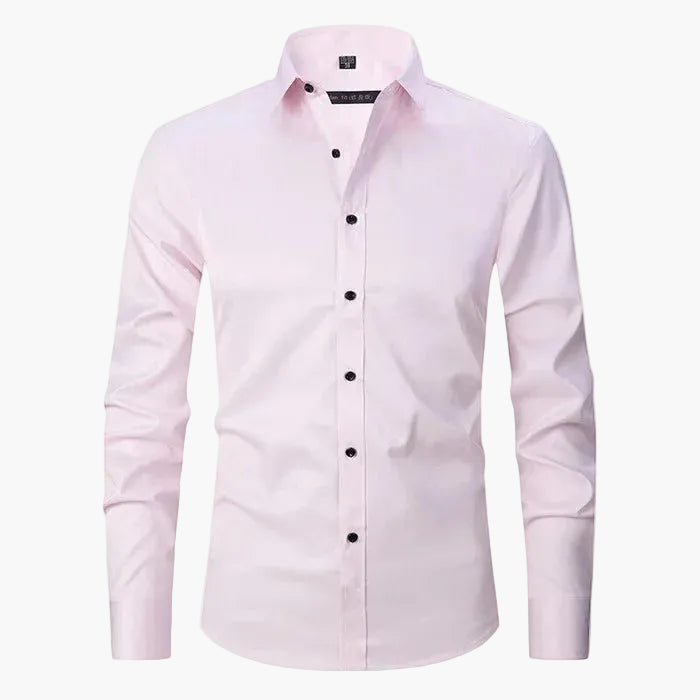 Herren Businesshemd Slim Fit – Elegantes Langarmhemd für Büro & Freizeit