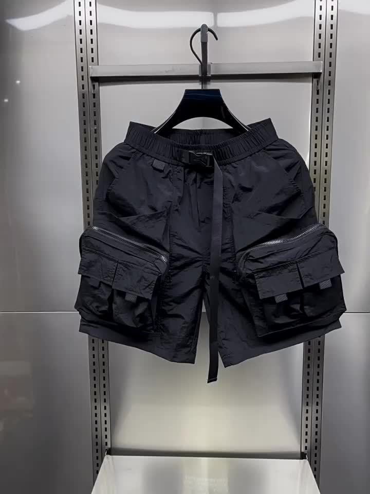 Herren Utility Cargo Shorts mit großen Taschen – Streetwear & Outdoor Style