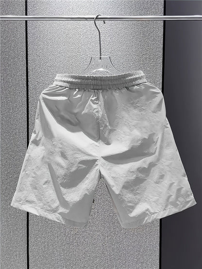 Herren Utility Fitness Shorts mit Reißverschlusstaschen – Sportliche Activewear