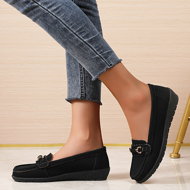 Damen Mokassins Slipper – Bequeme Alltagsschuhe im klassischen Casual-Stil