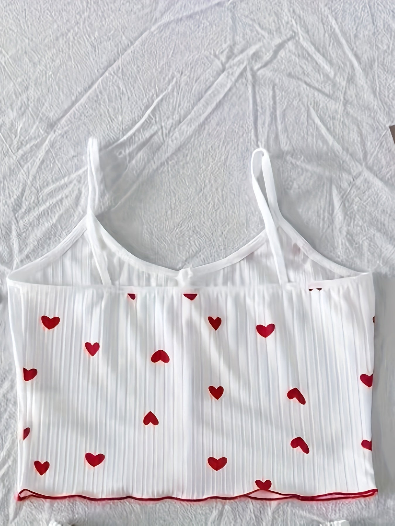 Damen Pyjama Set mit Herzchenmuster – Süßes und Bequemes Schlafanzug-Set für Frauen, Perfekt für den Sommer