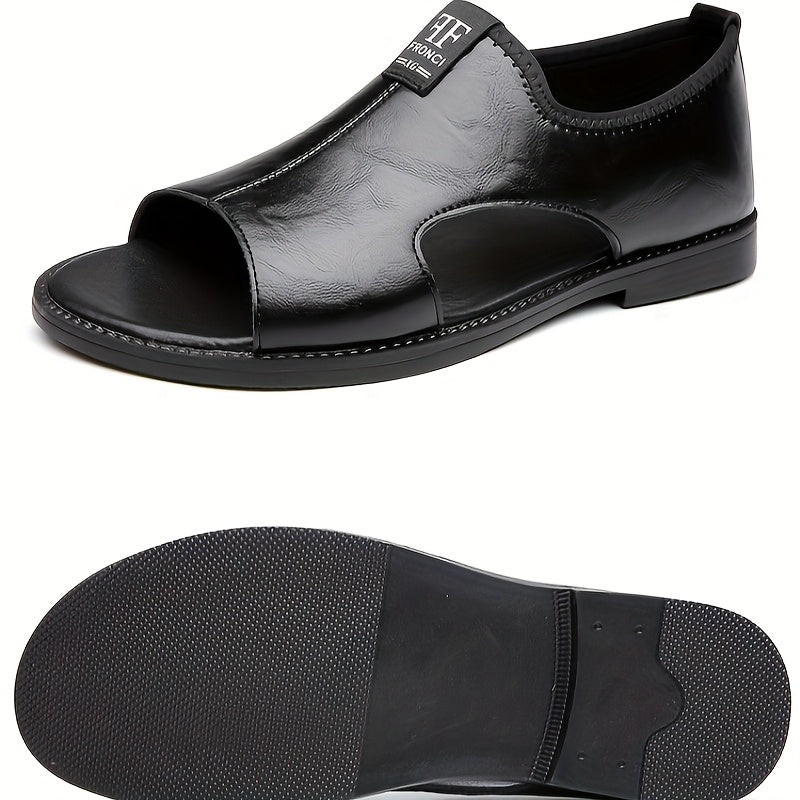 Herren Business-Sandale Offene Loafer Eleganter Freizeitstil