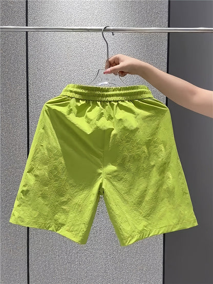 Herren Utility Fitness Shorts mit Reißverschlusstaschen – Sportliche Activewear