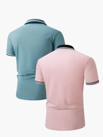 Herren Poloshirt 2er-Pack – Klassischer Casual Style für Alltag und Freizeit