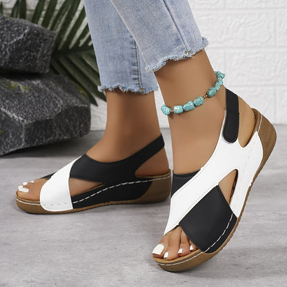 Damen Komfort-Sandalen mit ergonomischer Sohle für Alltag und Spaziergänge