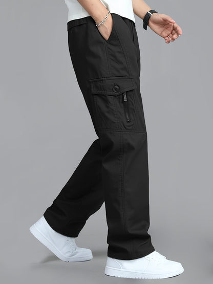 Herren Cargo-Hose Relaxed Fit mit Taschen – Urban Streetwear & Freizeit