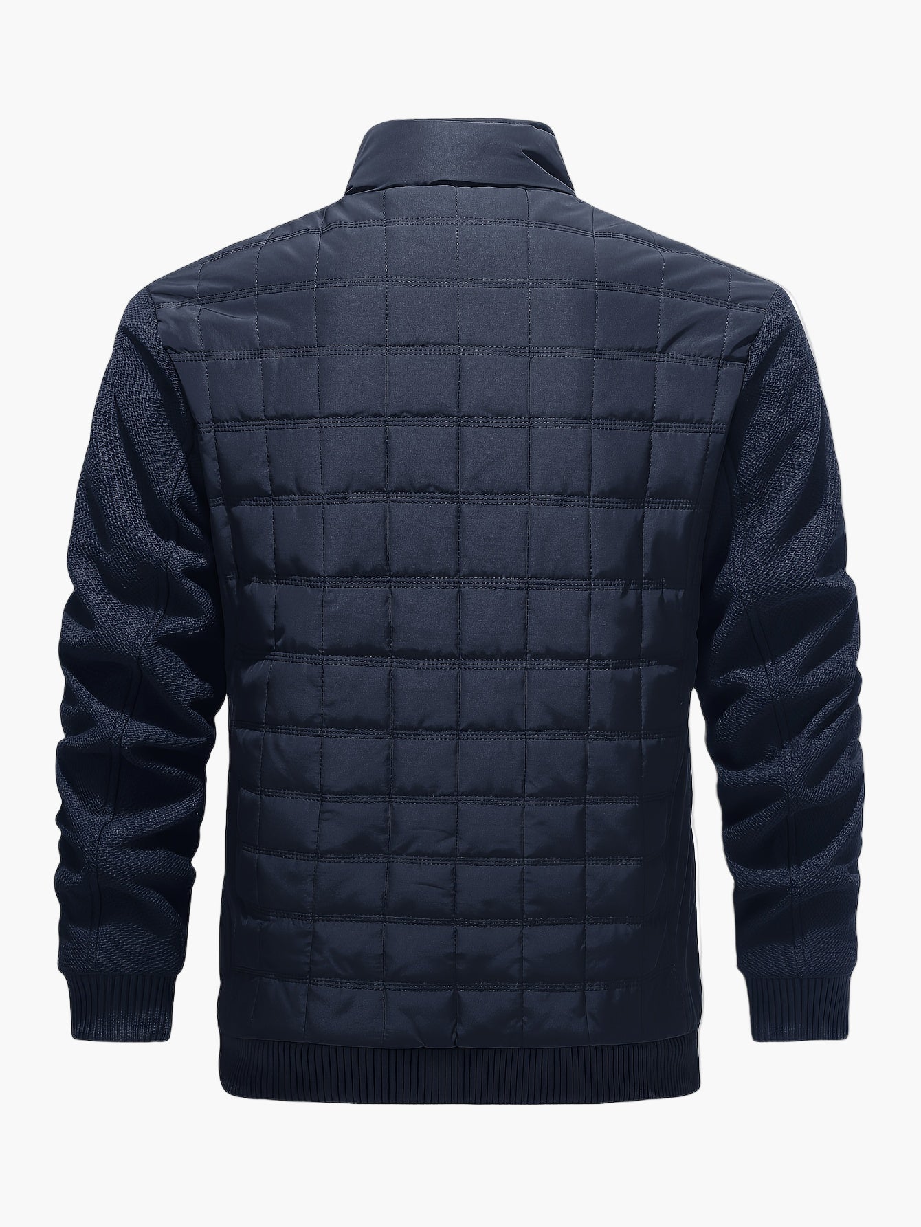 Herren Steppjacke Casual Stil mit Stehkragen – Alltag & Freizeit