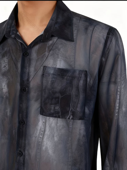 Herren Oversized Freizeit Hemd Set – Moderner Relaxed Fit für Strand & Casual Outfits