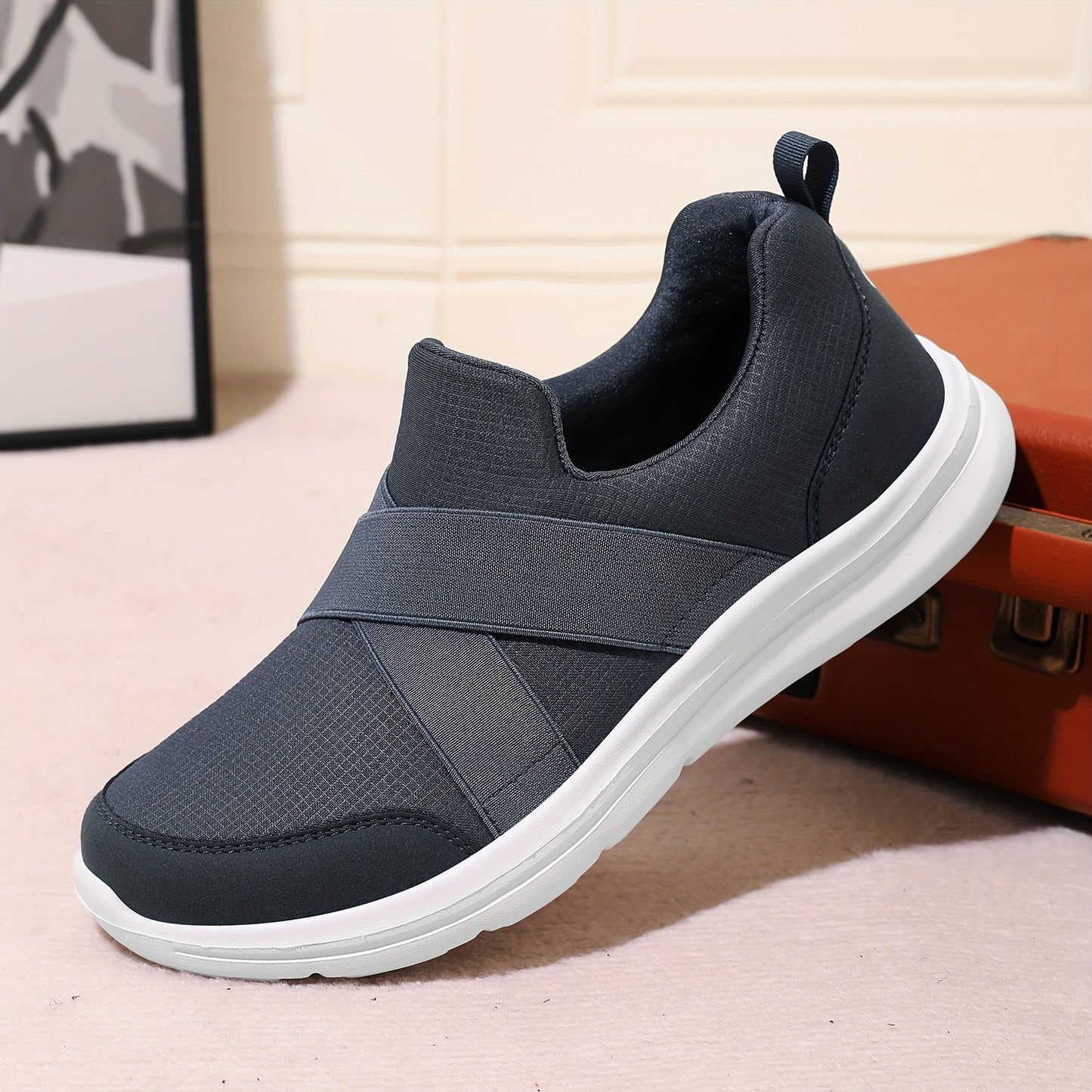 Herren Slip-On Freizeitschuhe – Bequeme Walkingschuhe mit modernem Design