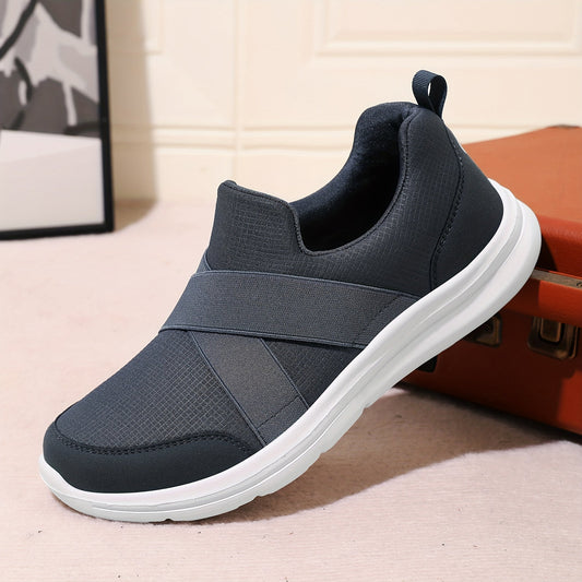 Herren Slip-On Freizeitschuhe – Bequeme Walkingschuhe mit modernem Design