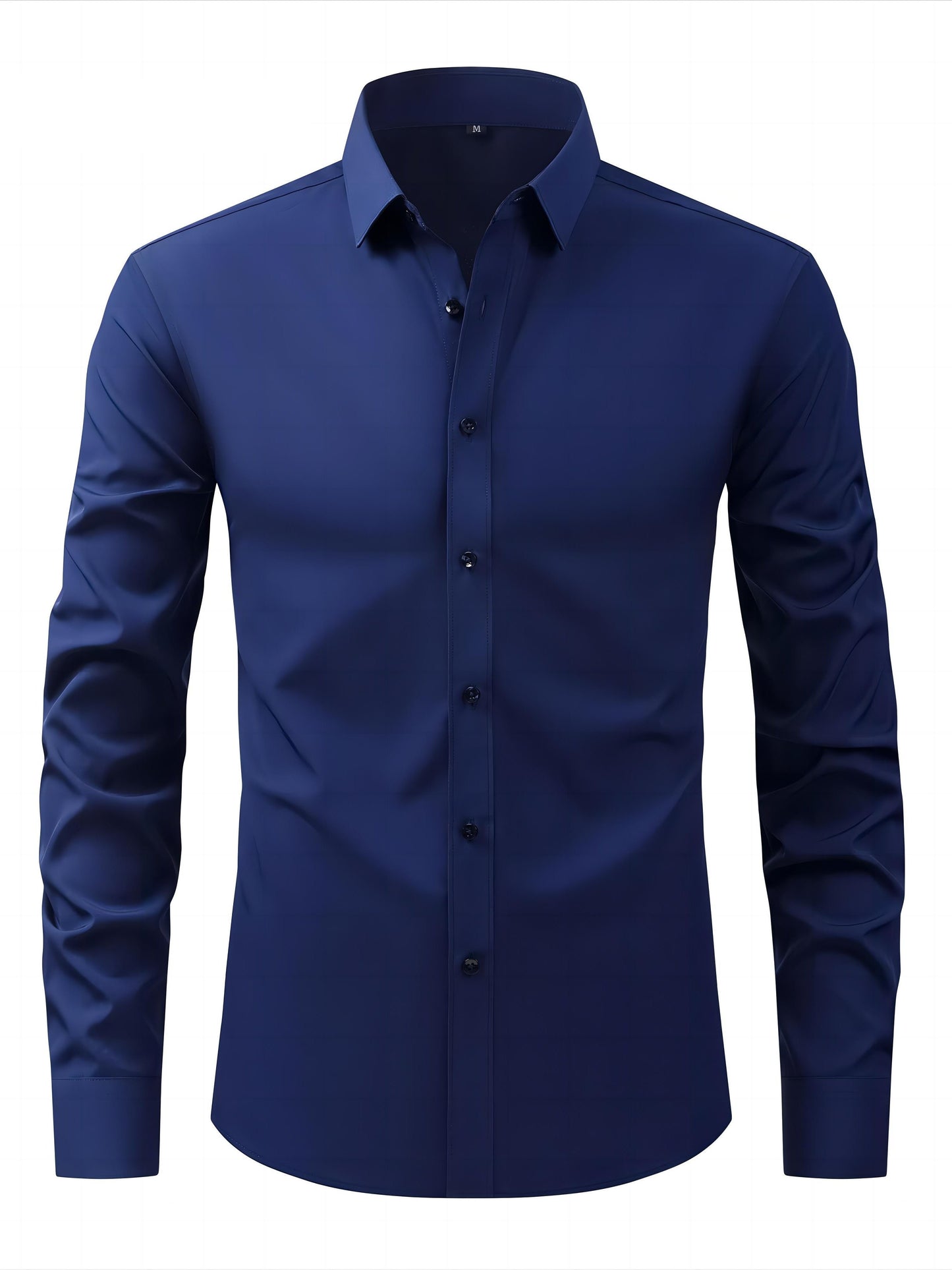 Herren Business Freizeithemd – Elegantes Langarmhemd für Alltag und Büro
