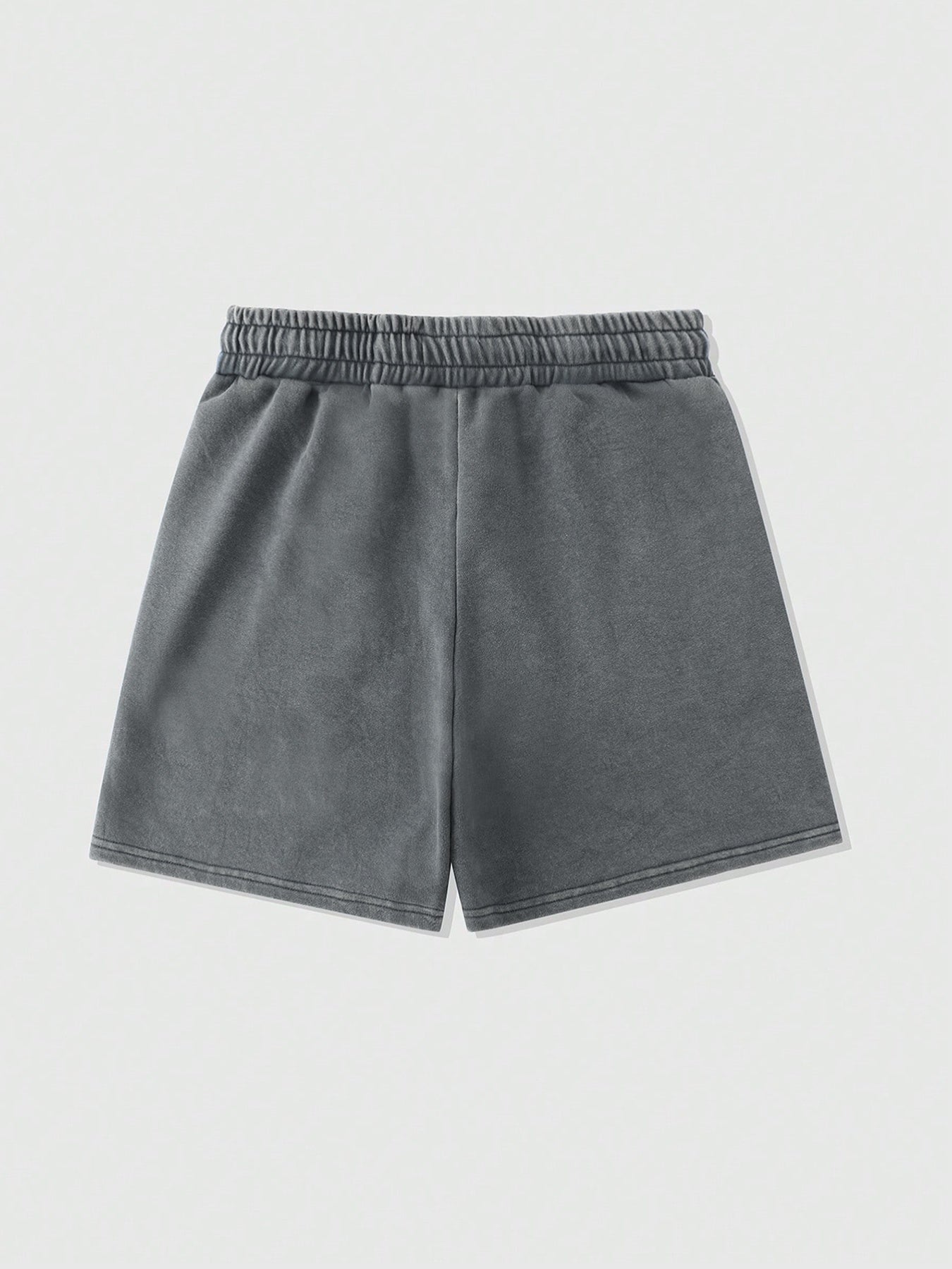 Herren Streetwear Shorts mit „Hustle“-Print – Lässige Freizeithose mit Kordelzug