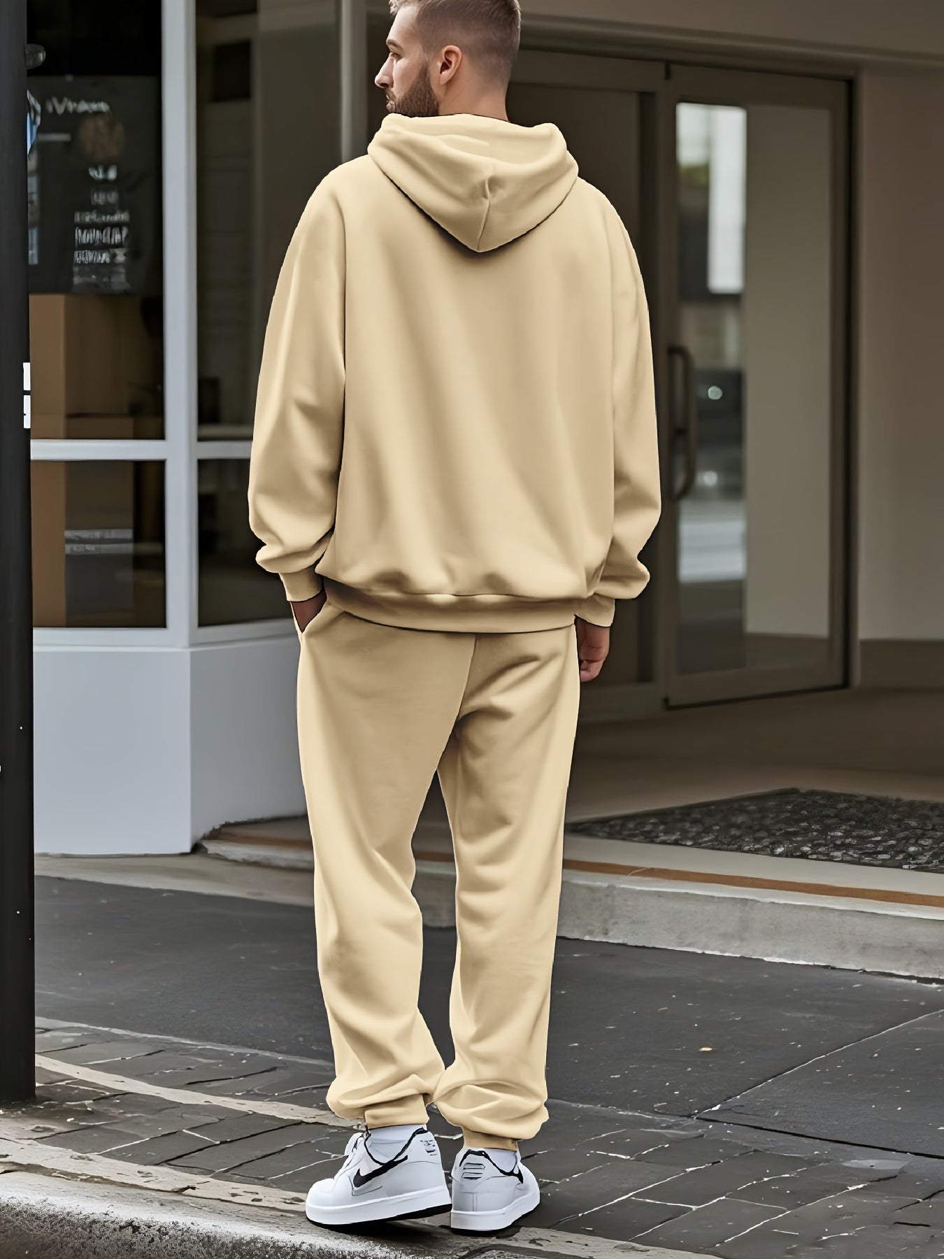 Herren Milano Italy Freizeit Jogginganzug Set – Hoodie & Jogginghose im modernen Streetwear Look