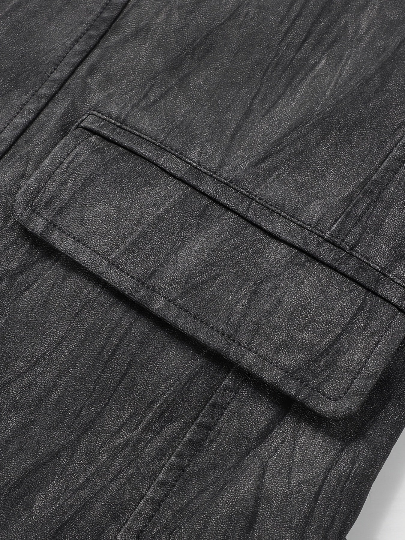 Herren Sakko Jacke mit Reißverschlussdetails und Knopfverschluss