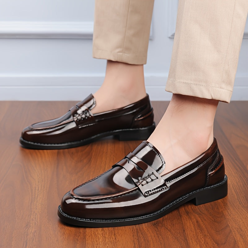 Herren Penny Loafer – Klassischer eleganter Business- und Anzugschuh