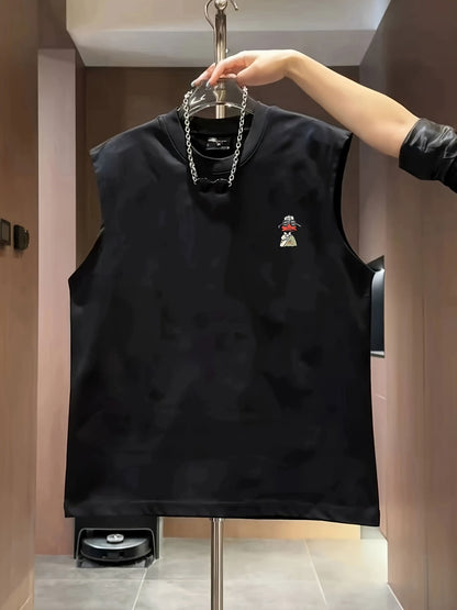 Herren Streetwear Tanktop mit coolem Enten-Print und Urban Style