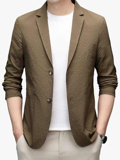 Herren Modernes Freizeit Sakko – Leichtes Blazer-Jackett für Alltag und Business