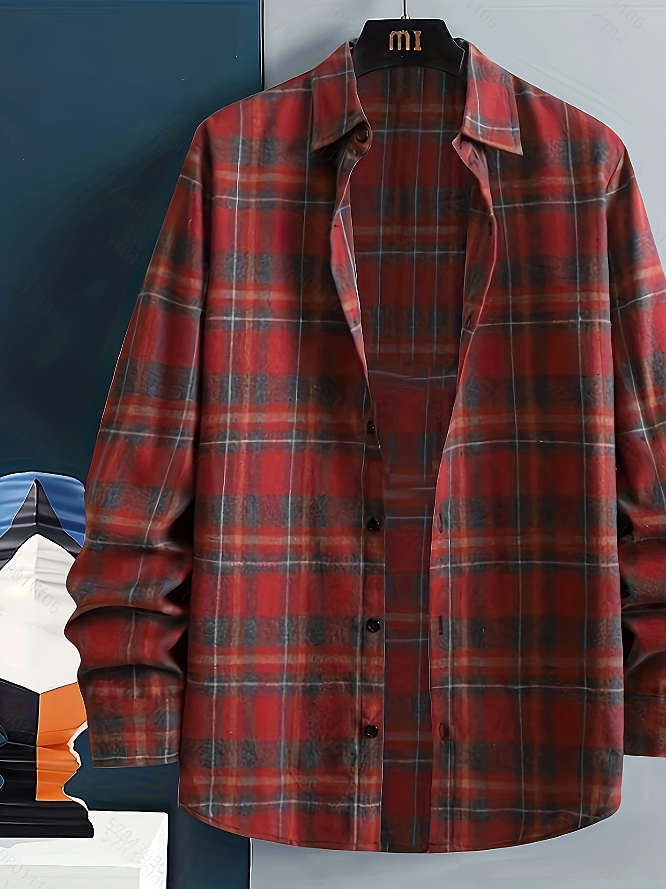 Herren Kariertes Freizeit-Hemd – Klassischer Stil für Büro und Alltag