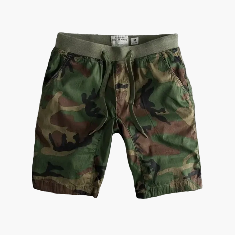 Herren Camouflage Fitness-Shorts Sportlich & Bequem für Training und Freizeit