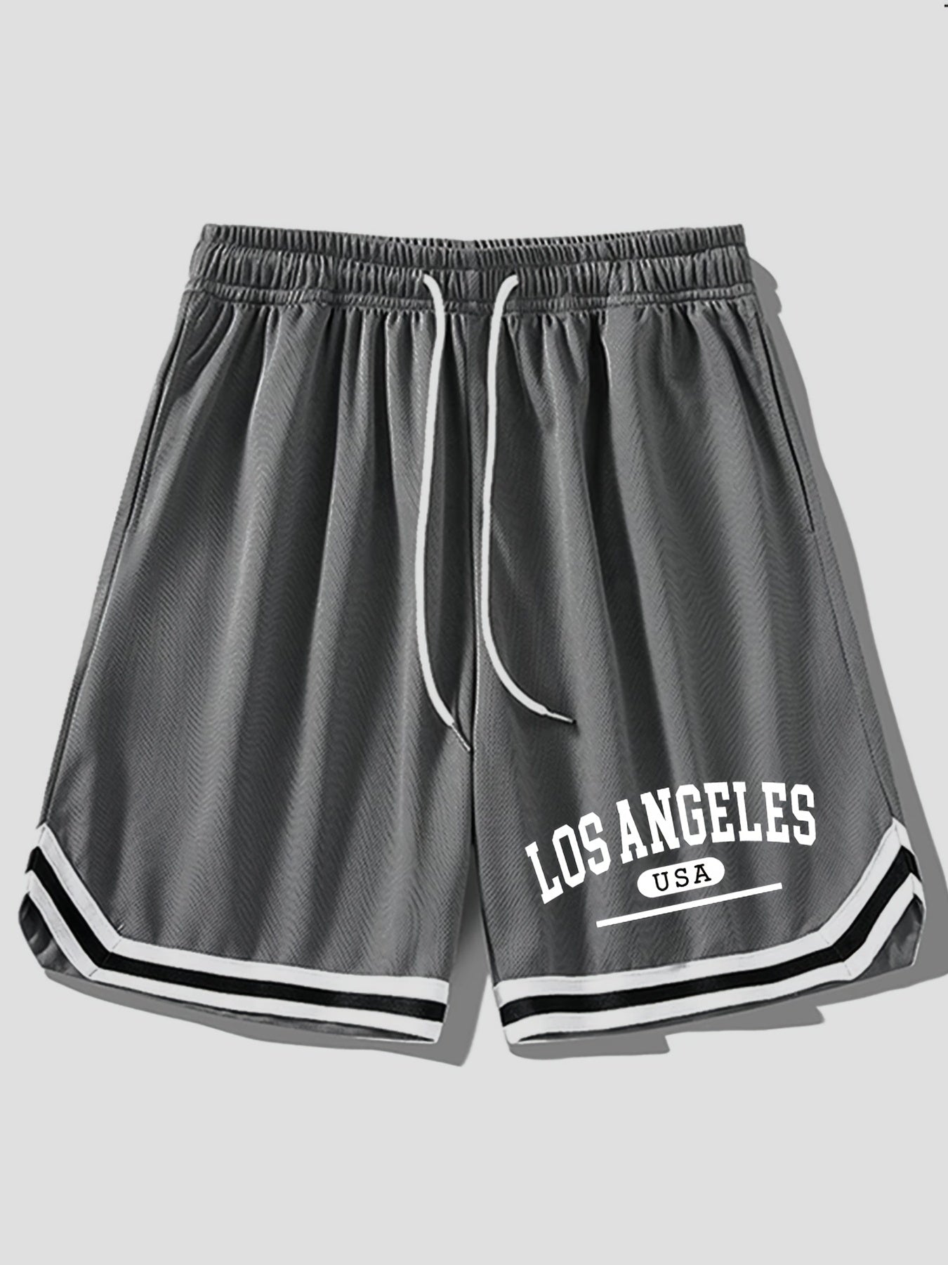 Herren Basketball Shorts Los Angeles USA – Sportlicher Urban Style für Fitness & Freizeit