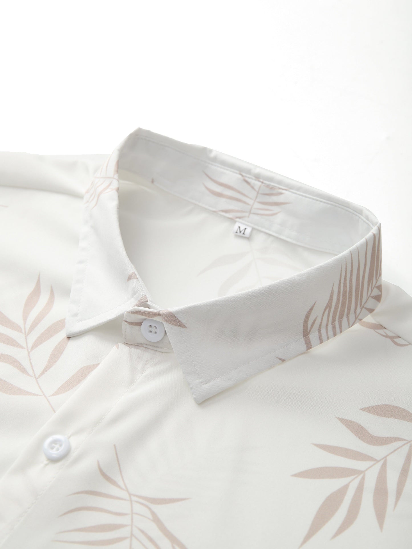 Herren Sommer Freizeit Set – Tropisches Kurzarmhemd mit T-Shirt und Shorts, Ideal für Urlaub & Alltag