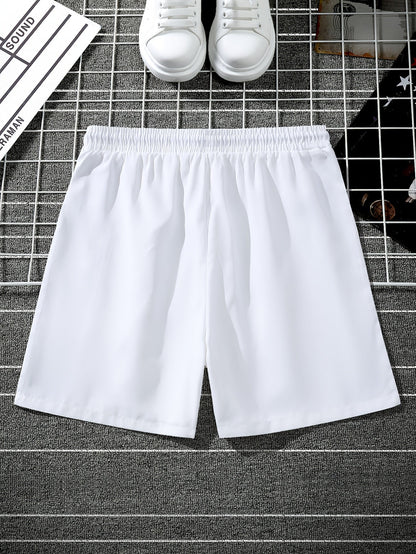 Herren Streetwear Shorts mit Ornamentmuster und grafischen Seiteneinsätzen – Modern Freizeit