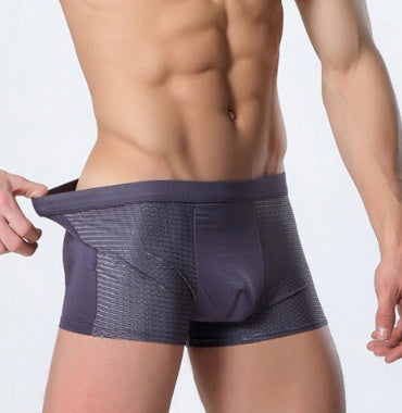 Atmungsaktive Herren-Boxershorts mit elastischem Bund – nahtlose, bequeme Trunk Fit Unterwäsche für den Alltag
