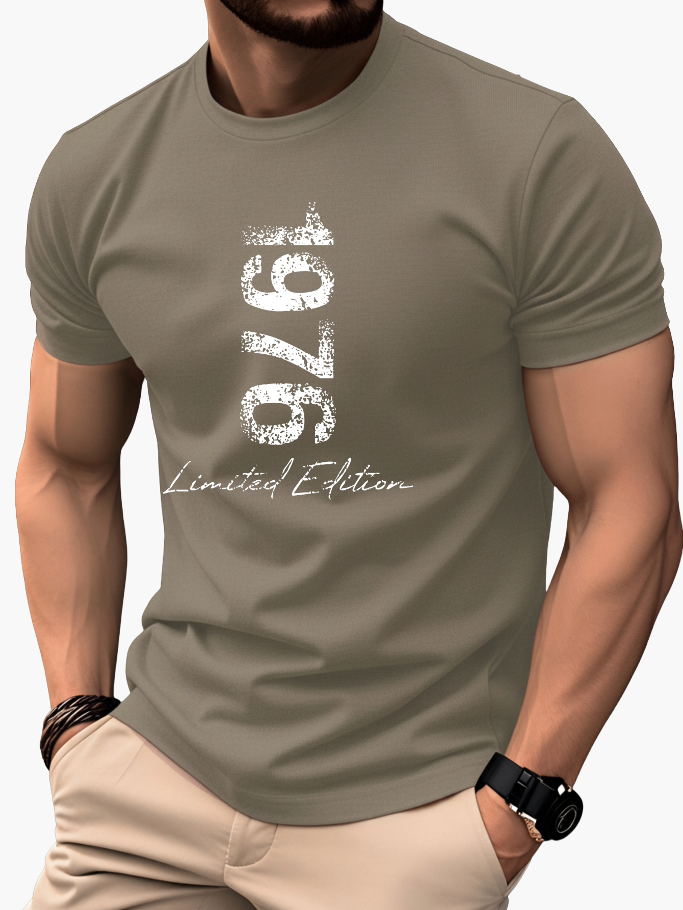 Herren T-Shirt 1976 Limited Edition – Vintage Style, Casual Mode, Geschenkidee