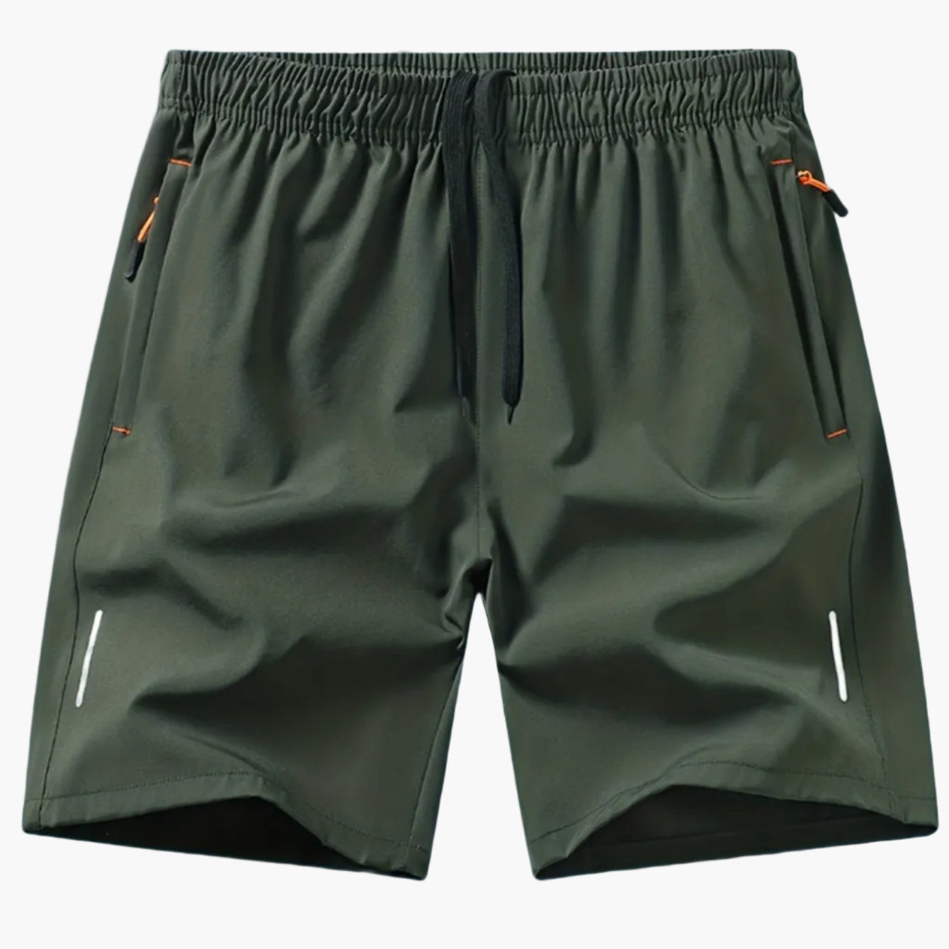 Herren Sportshorts Fitness Training Laufshorts mit Reißverschlusstaschen