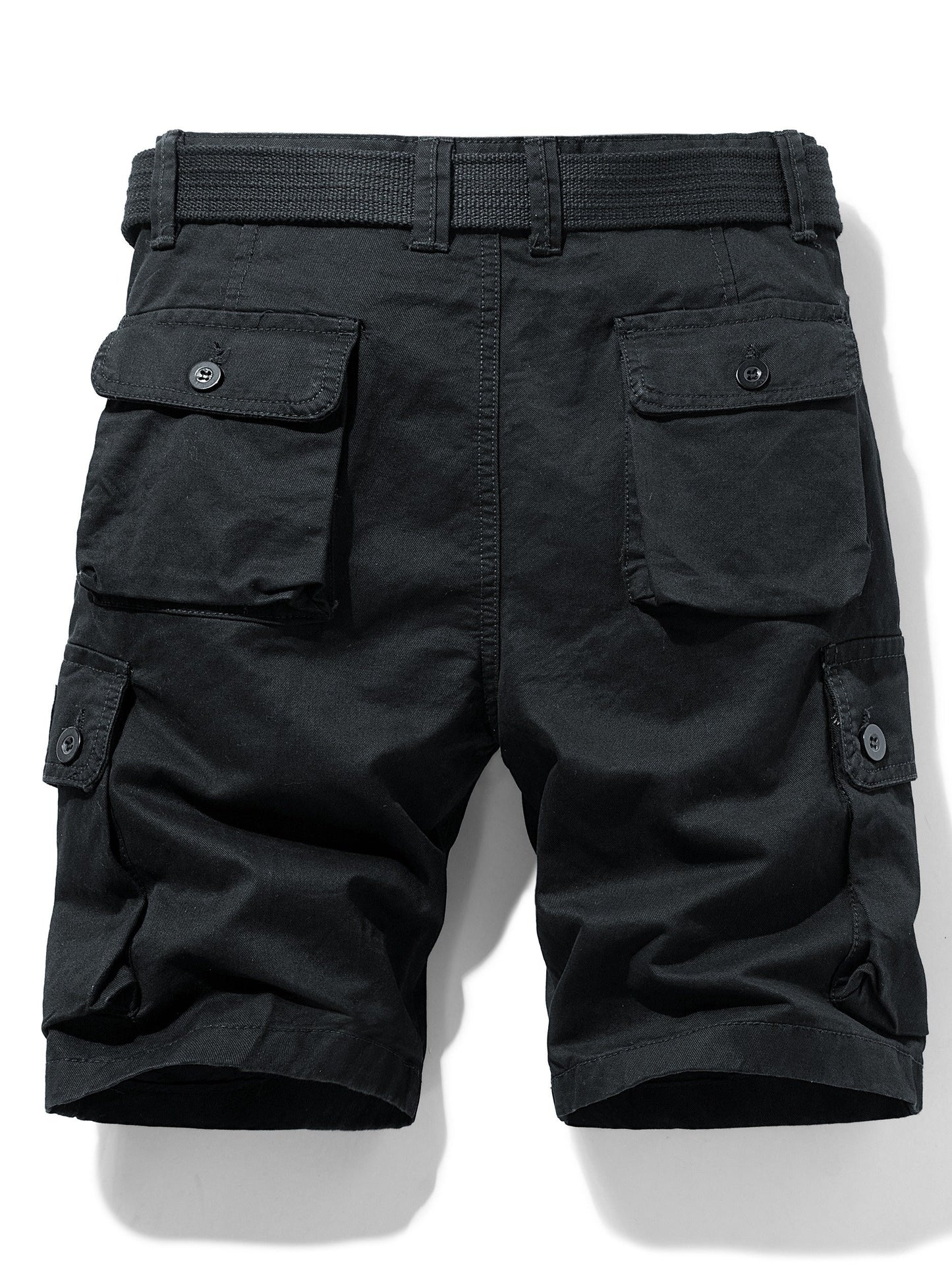 Herren Cargo Shorts mit Gürtel – Klassisches Freizeitdesign, Ideal für Outdoor und Alltag