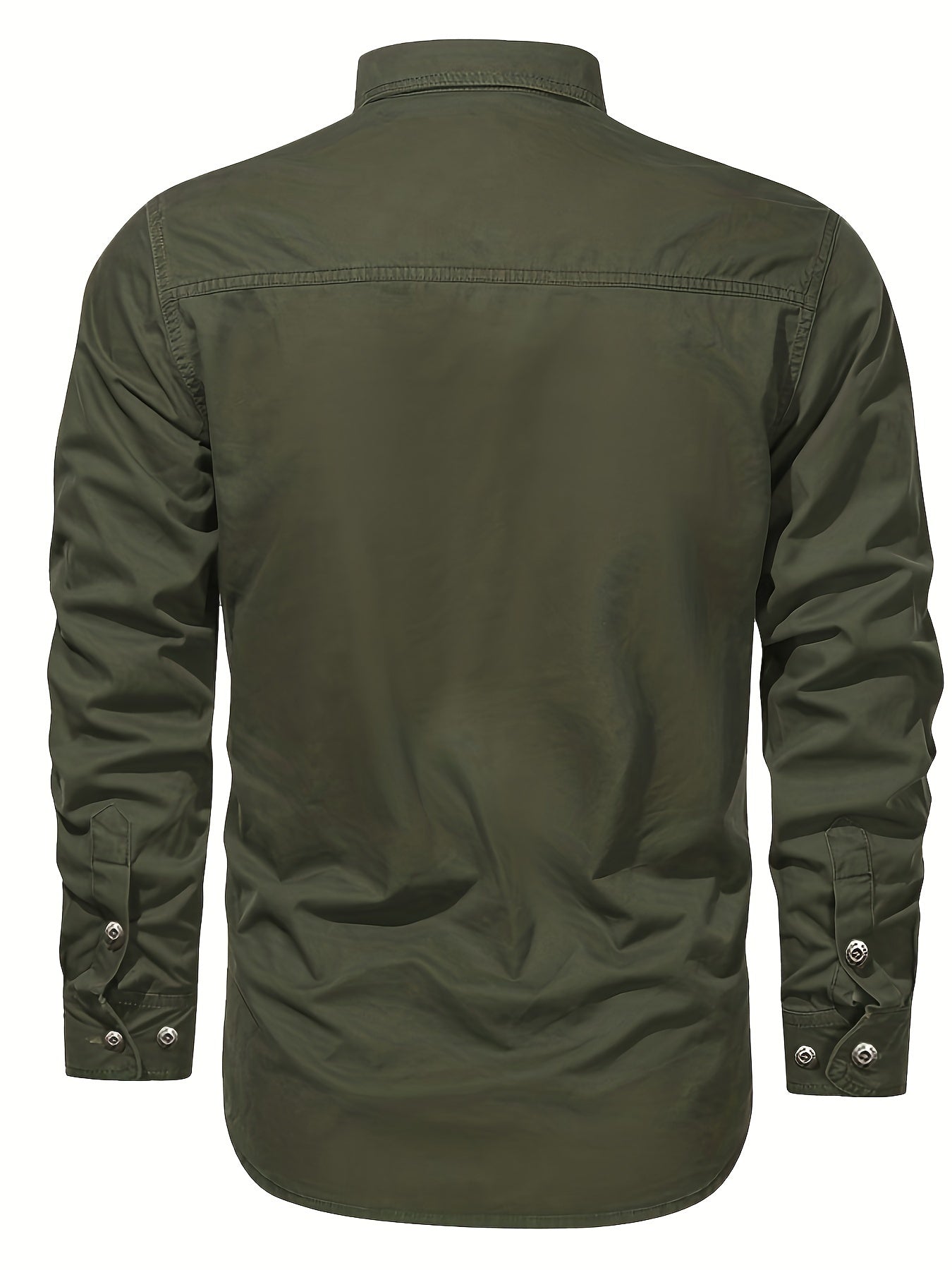 Herren Outdoor-Freizeithemd Langarm – Casual Style mit Brusttaschen, ideal für Abenteuer und Alltag
