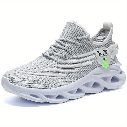 Herren Sneaker Sportliche Laufschuhe mit Atmungsaktivem Design und Modischer Sohle