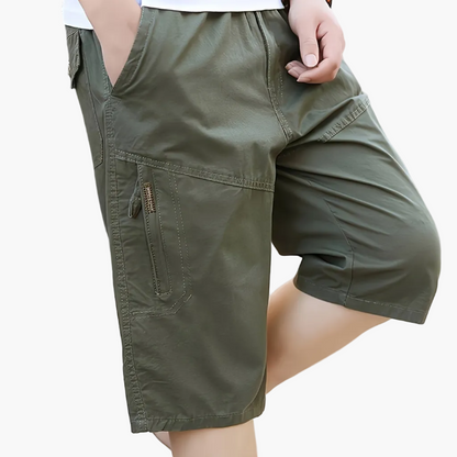 Herren Outdoor Bermuda Shorts Freizeit Loose Fit mit Taschen