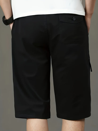 Herren Outdoor Bermuda Shorts Freizeit Loose Fit mit Taschen