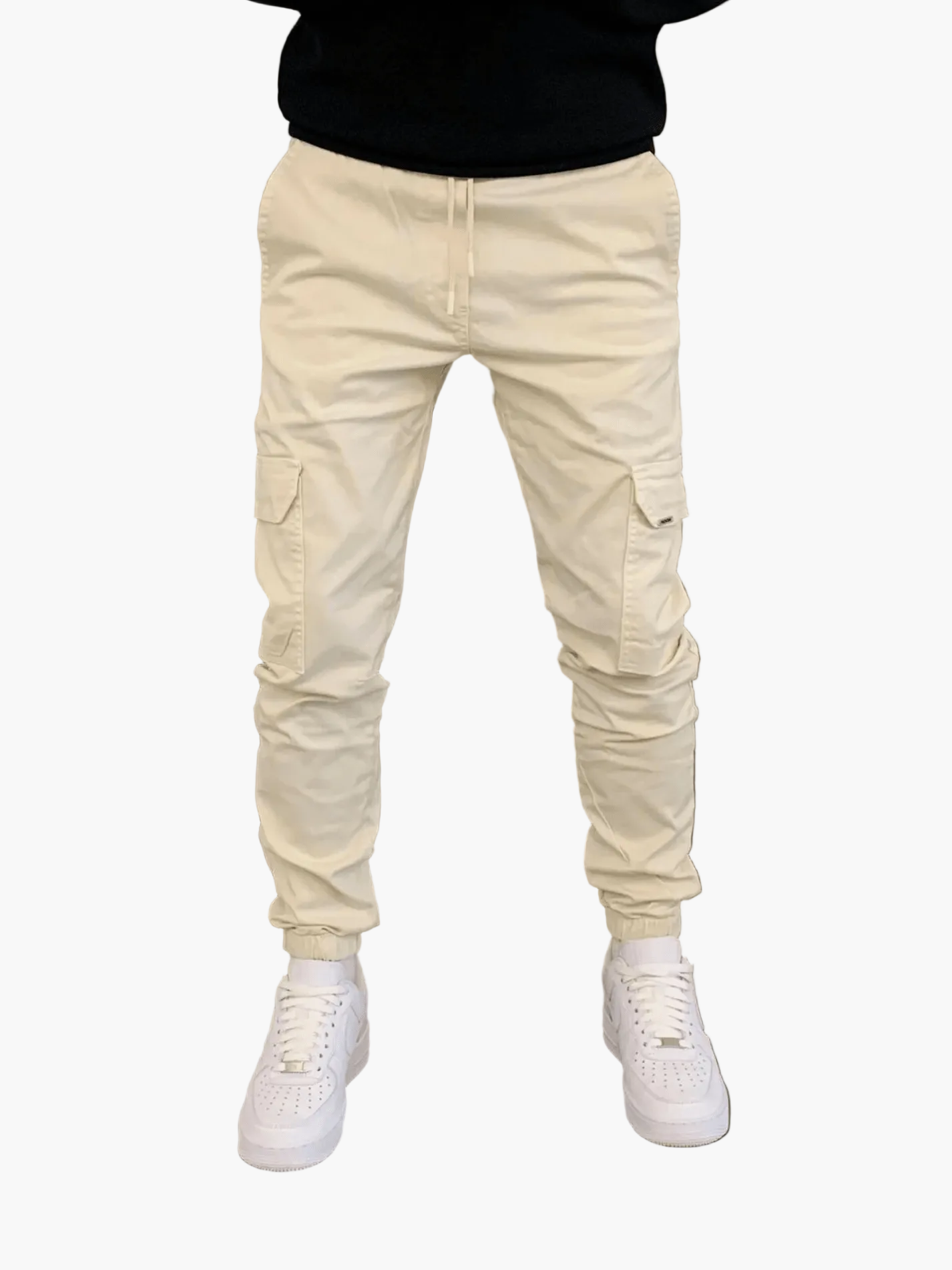 Moderne Herren Cargo-Jogger mit Tunnelzug