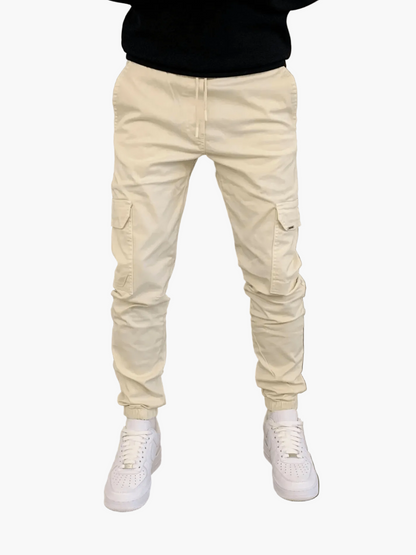 Moderne Herren Cargo-Jogger mit Tunnelzug