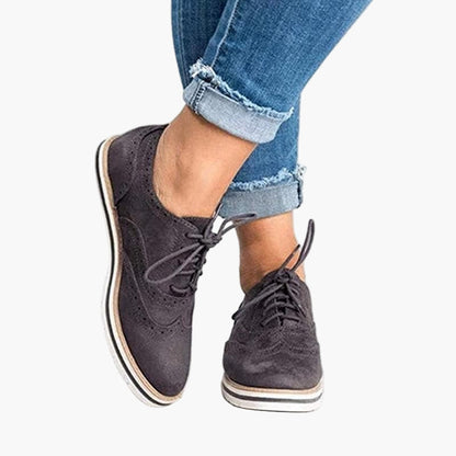 Damen Derby Brogues – Elegante Schnürschuhe für Alltag und Büro