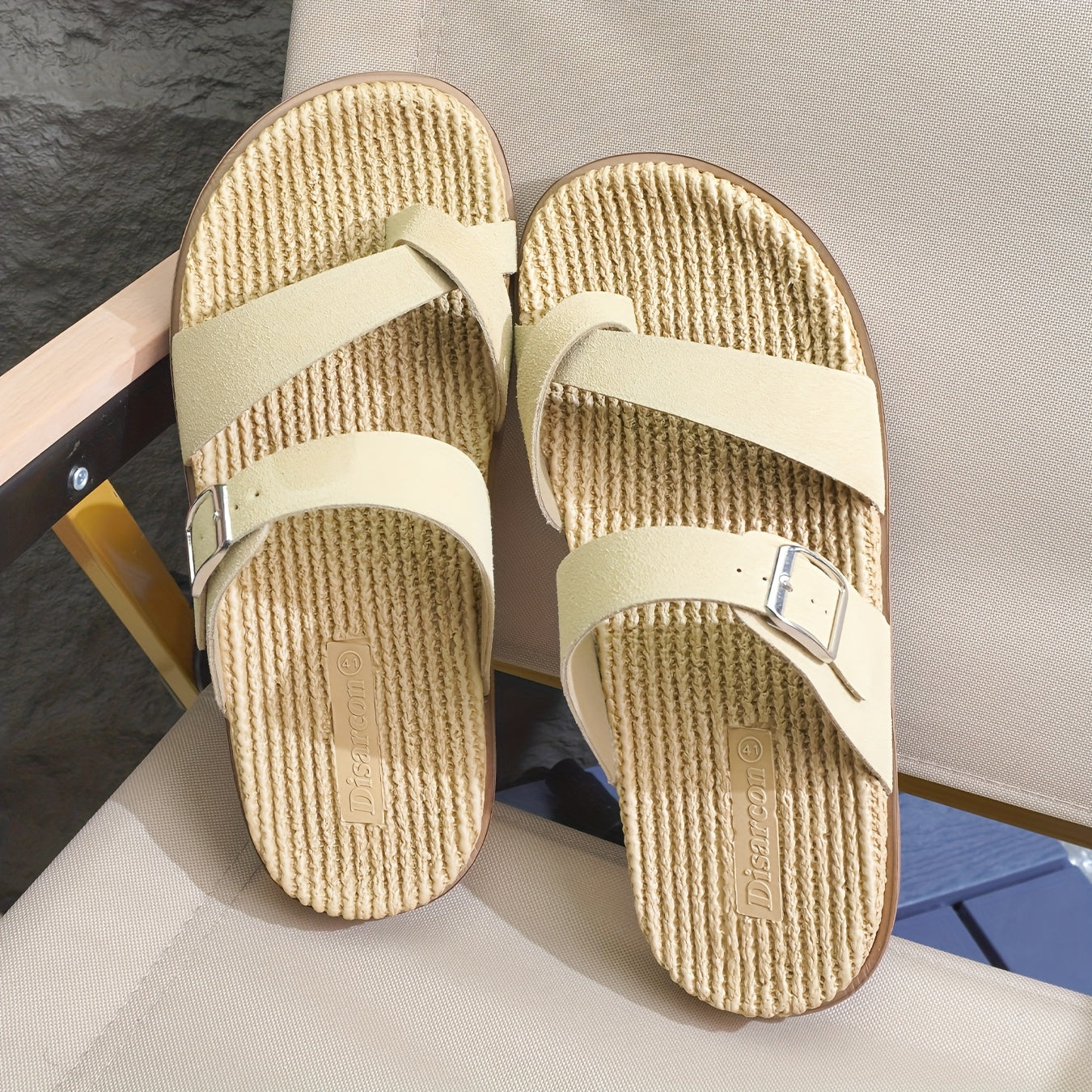Herren Sandalen mit Zehenschlaufe und breiten Riemen – Bequeme Freizeitschuhe für Alltag, Strand & Urlaub