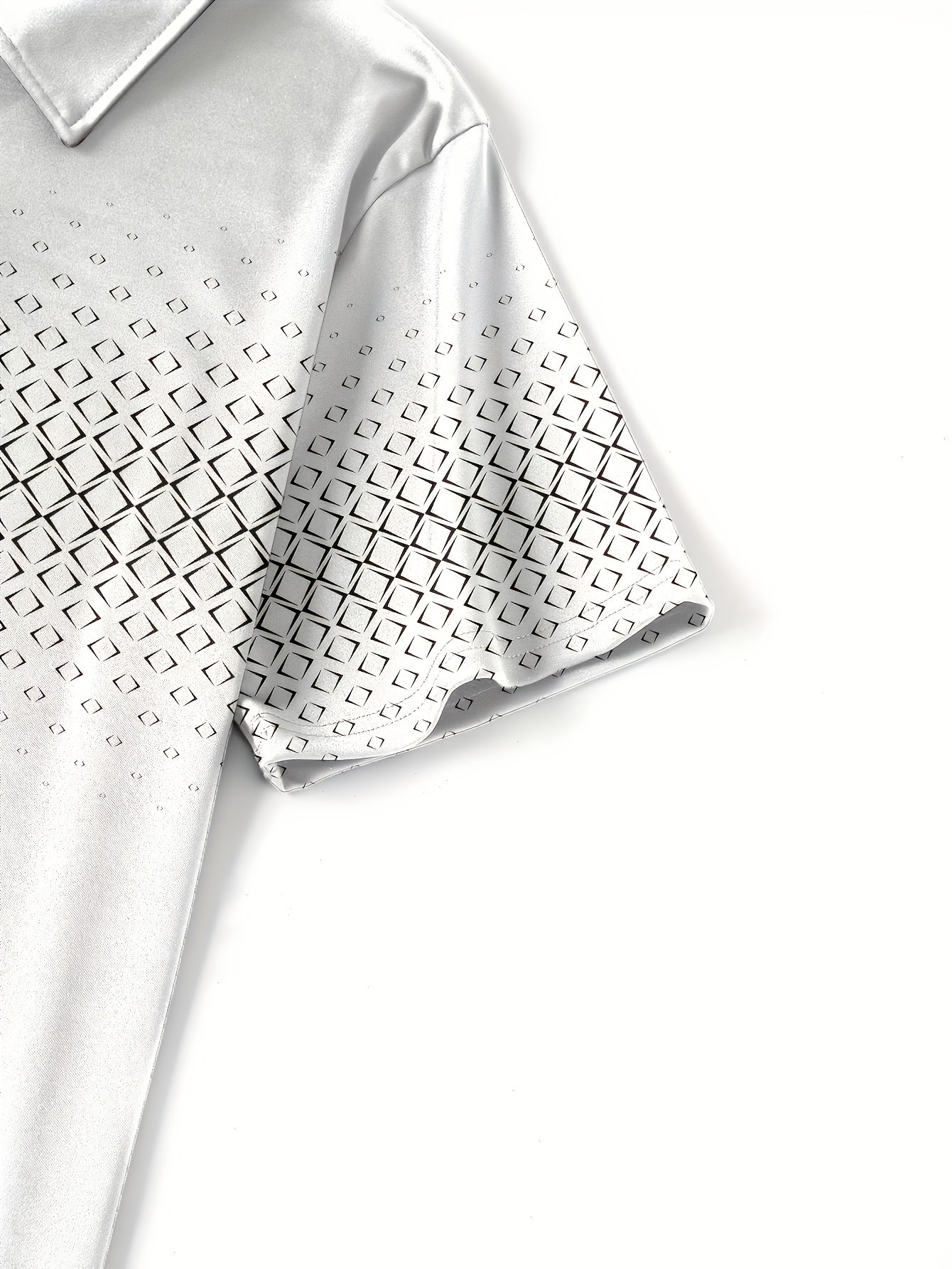 Herren Poloshirt mit modernem Muster – Stilvolles Freizeitshirt für Alltag und Ausgehen