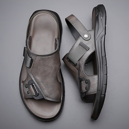 Herren Freizeitsandalen – Offene Sommerschuhe mit modischer Schnalle, ideal für Urlaub und Alltag