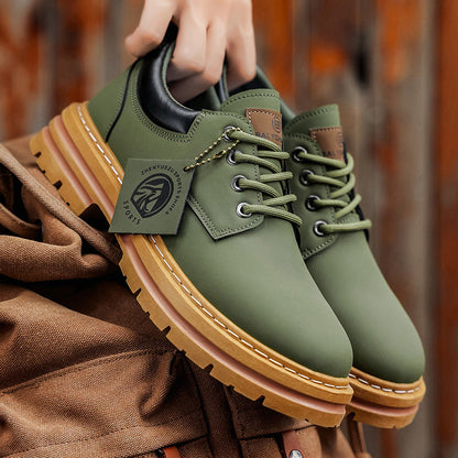 Herren Streetstyle Outdoor Schnürschuhe – Modische Freizeitschuhe für Alltag und Abenteuer