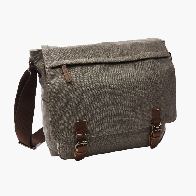 Herren Umhängetasche – Klassische Messenger Bag für Alltag & Beruf