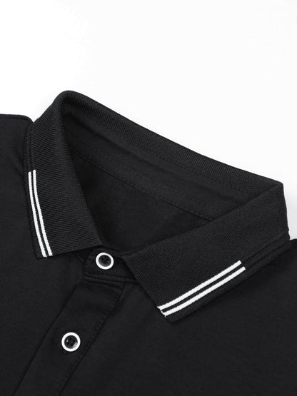 Herren Polo Shirt Klassisch Modern Freizeit für Alltag und Büro