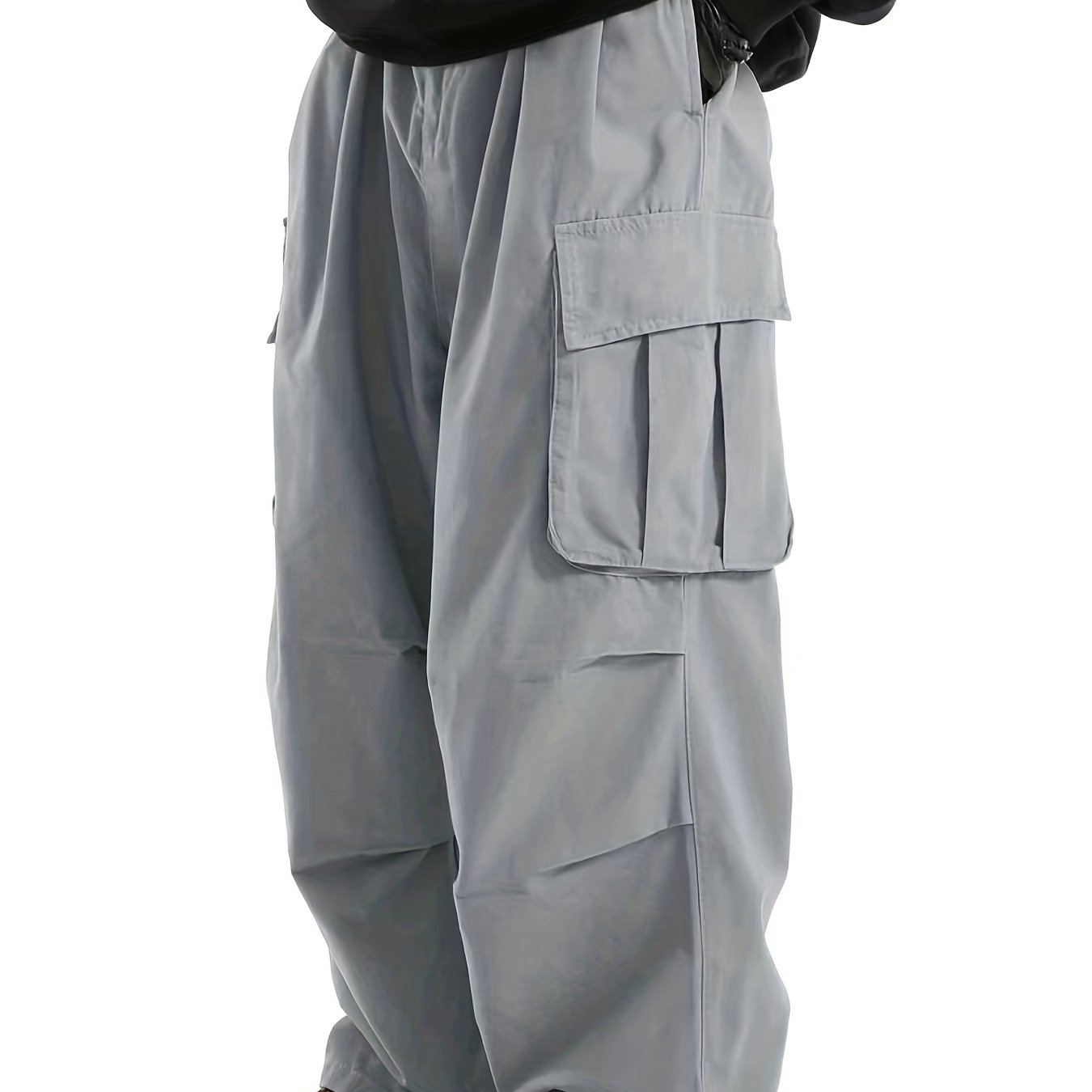 Herren Weite Cargo-Hose Streetwear Urban Style