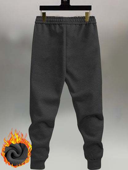 Herren Winter Jogginghose Fleece Gefütterte Sporthose mit Kordelzug "1972 Limited Edition"