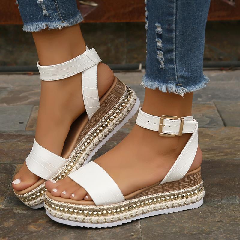 Damen Plateau Sandalen