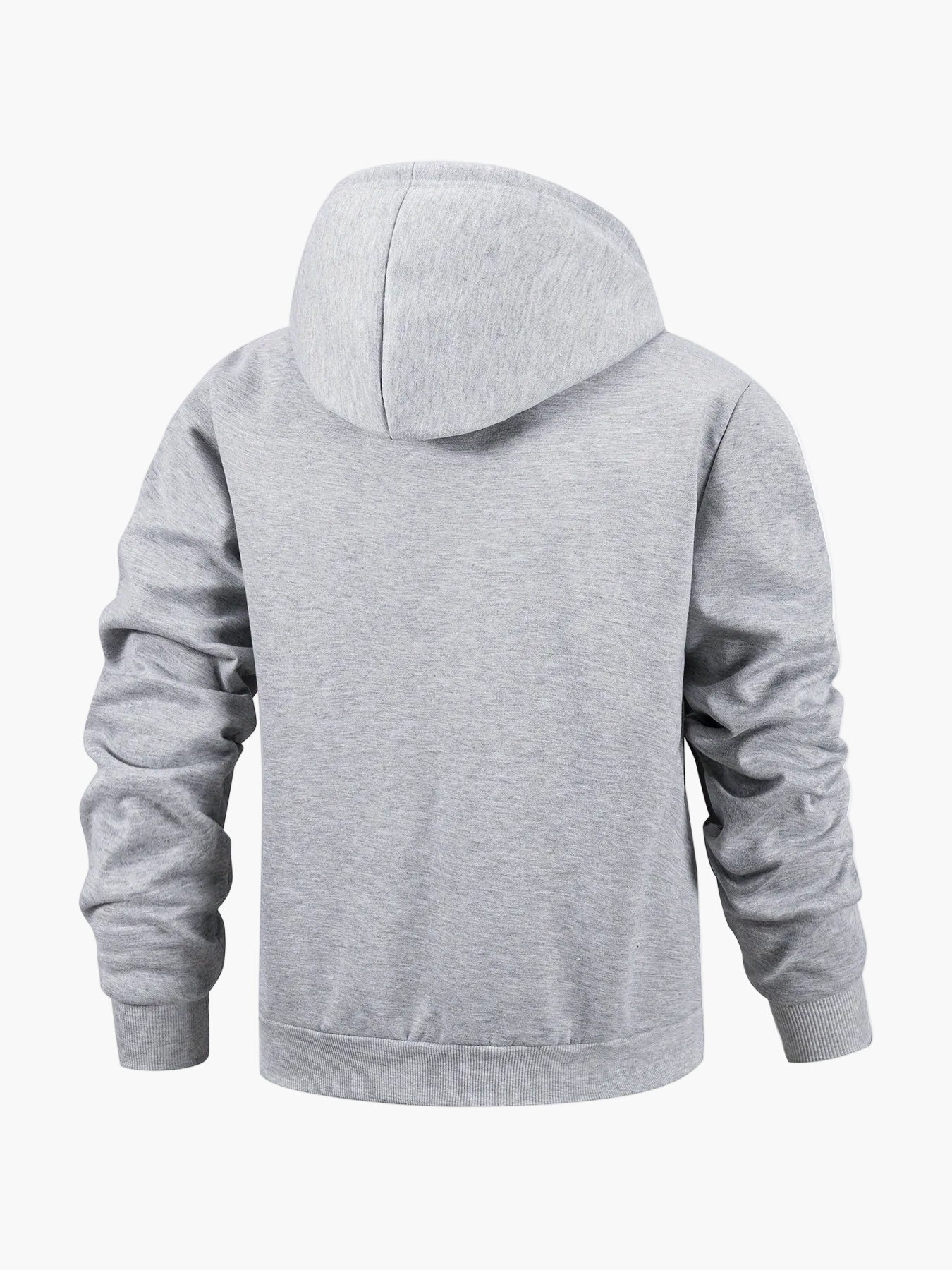 Herren Fleece Gefüttertes Hoodie Jogginganzug Set – Lässiger Style für Herbst & Winter